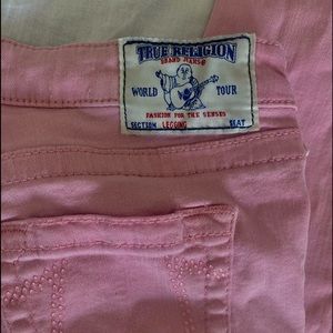 Pink True Religion Jeans